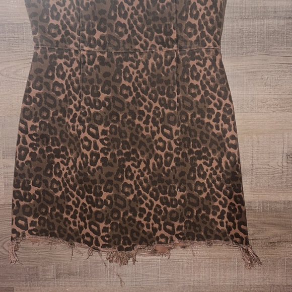 Denim X Alexander Wang - Leopard Dress - Size 8 - in PERFECT condition - Picture 3 of 5
